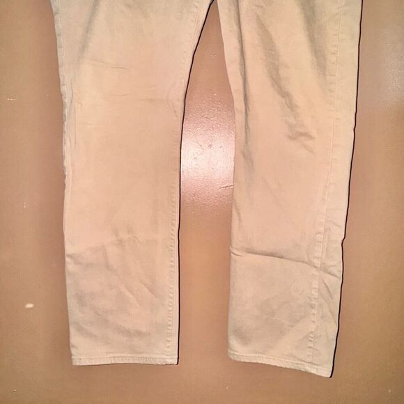 J. Crew Men's Straight Leg Khaki Jeans in Tan - Size 34/30 - Picture 8 of 10